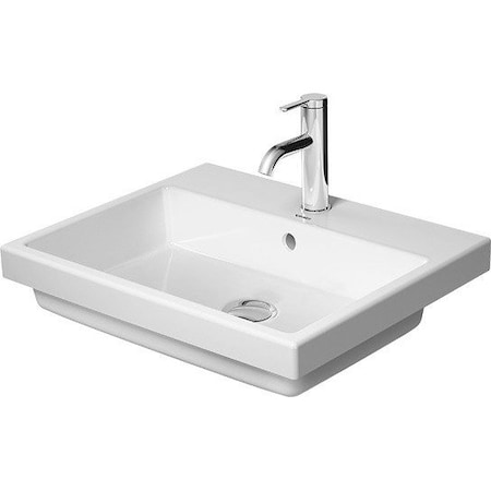 Duravit Vero Air Drop-In Bathroom Sink White 0383550000
